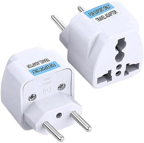 Kit 2 Adaptadores de Tomada Universal para Padrão Brasileiro 10A ...