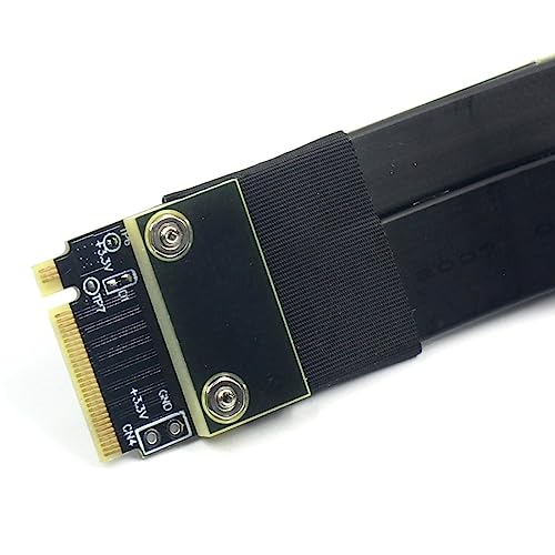 Cable Extensor 10Gtek M.2 NVMe a PCIe 3.0 x4 20 cm miniatura 5