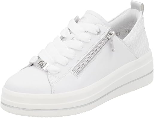 Remonte Julika D1C08 Weiss/Weiss/Silver/Silver 8 - M US