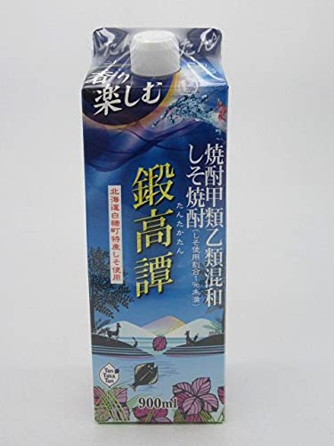 鍛高譚 紫蘇焼酎 900ml×6本
