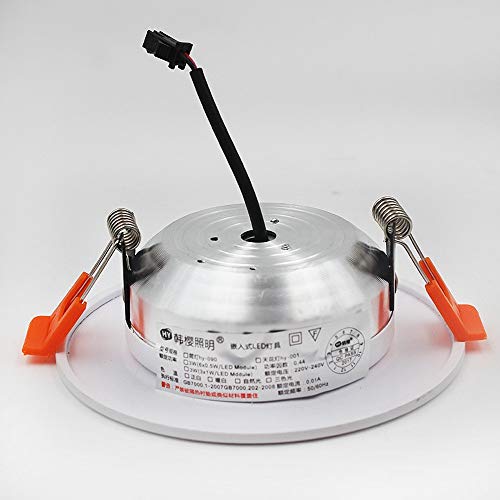 Tree-Color Downlight LED encastré 3W pour bureau et panneau de plafond - 6