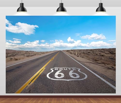 Fondo Fotográfico Tela 7x5ft Ruta 66 Desierto Mojave miniatura 4