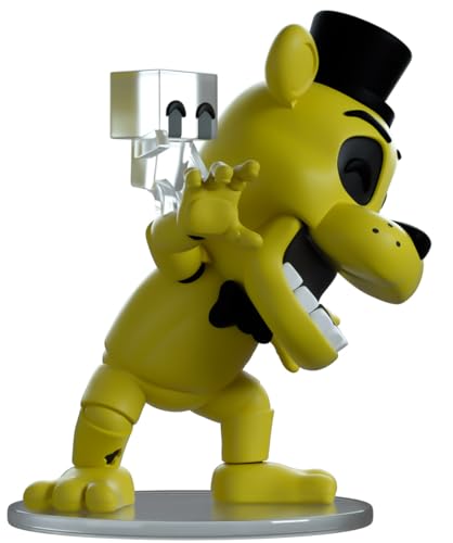 Scott Cawthon - Figurine d'action - Golden Freddy - Horreur - Matériau hanté de haute qualité - Jaune – vue 2