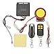 aqxreight Motorrad-Alarmanlage, 1-Wege-Motorrad-Fernbedienungsalarm-Kit, 12-V-Diebstahlschutz-wasserdichtes Alarmsystem für Roller-Motorräder