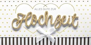 Perleberg Hochzeitskarte mit Lettering Surprise