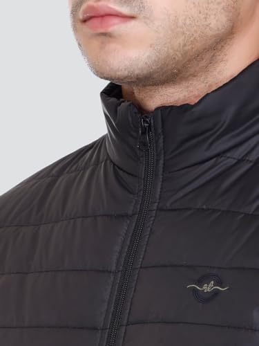 Image of RARE TIMES Men Puffer Jacket | Padded Jacket | Quilted Jacket | Trendy Winter Full Sleeve with Zipper Pocket Jacket (Pack of 1)