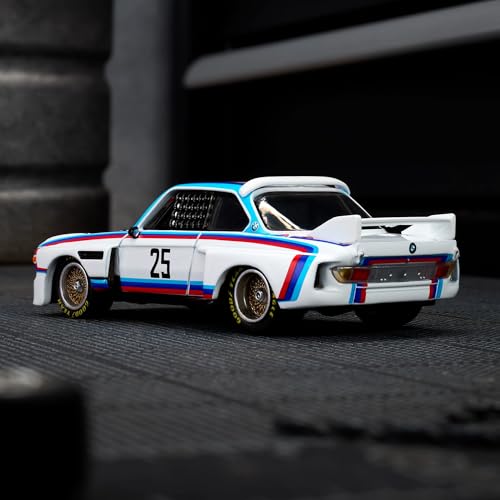 Hot Wheels Elite 64 1975 BMW 3.0 CSL miniatura 2