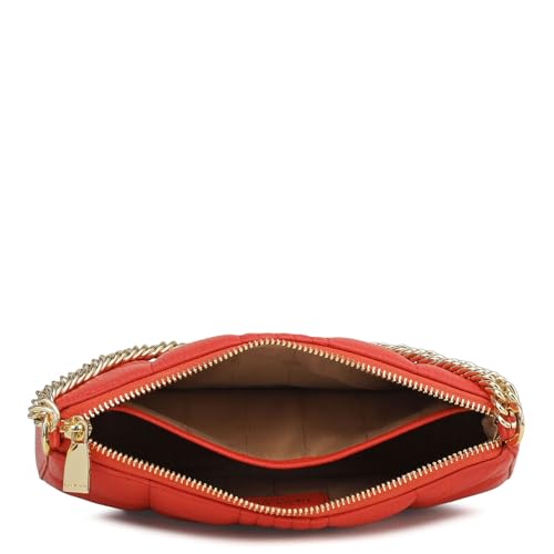 Image of Da Milano Leather Shoulder Bag for Women