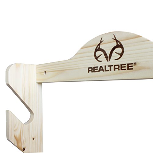 Rush Creek Creations Real Tree 4 Gun Wall Rack With Hidden Hardware - Handcrafted - Durable #TOP6