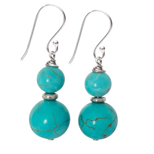 Argent 925 boucles d'oreilles pendantes artisanales en quartz rose naturel