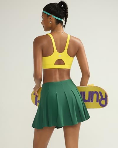 Image of RUNNING GIRL Sports Bra for Women High Support, Molded Cup High Impact Sports Bras for Women with Sewn in Pads