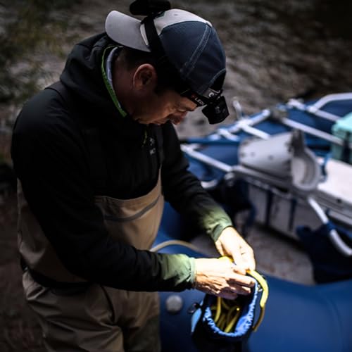 Foto von Ledlenser 502124 H19R Core Stirnlampe LED, 3500 Lumen, aufladbarer Lithium Akku, wasserdicht IP67, Constant Light, Fusion Light, USB Magnetladekabel, Headlamp, Kopflampe, Schwarz, Leuchtweite 300 m