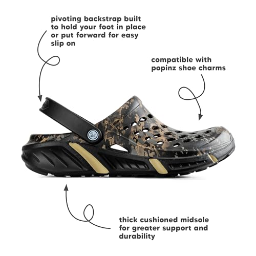 Joybees Men's Trekking Clog - Rubber Garden Clogs for Men, Outdoor Sport Sandals, Foam Water & Sand Shoes with Arch Support for Work, Waterproof4