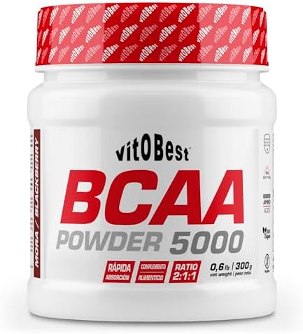 vit.O.Best BCAA 5000 Powder - Aminoácidos Ramificados en Polvo y ...