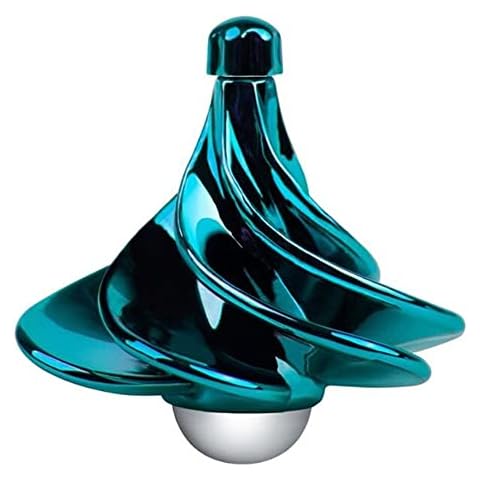 Magic Rotating Gyro Fingertip Colorful Fidget Spinner Stress Relief Sensory Toy (Green) Cover