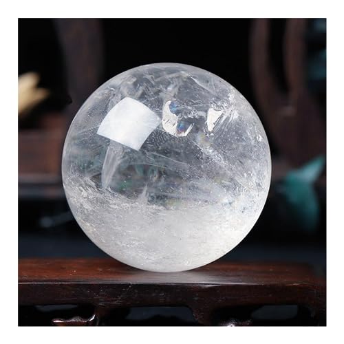 DUKIZA Natural Crystal Ball Clear Quartz...