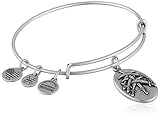 Alex and Ani Seven Swords III Expandable Rafaelian Silver Bangle Bracelet