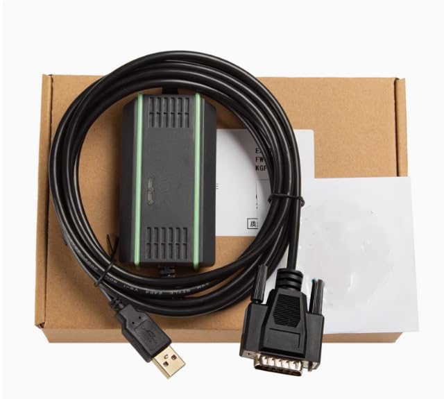 IC690USB901 for GE 90 30 Series PLC Programming Cable Communication Download Cable Gold-Plated High-Speed Electromagnetic Isolation Model FT232RL Chip 3 Meters