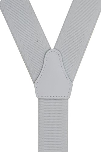 Olata Unisex Bretelle regolabili con Vera Pelle