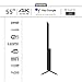 INFINITON INTV-55MA1300 – Televisor Smart TV 55" 4K UHD – Android 9.0...