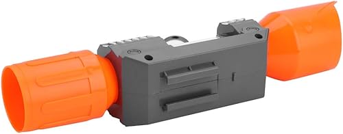 Miniatura 7 de Mira de alcance para pistola de juguete, accesorio táctico de plástico con accesorio de orientación de retícula, modificar accesorio de alcance de