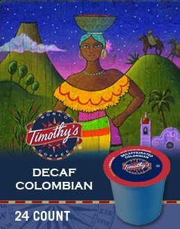 DECAF COLOMBIAN COFFEE K CUP 120 COUNT