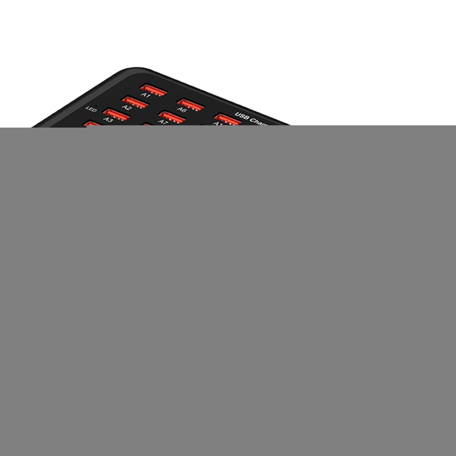 Hub di Ricarica USB 15 Porte 100W Ricarica Rapida | Stazioni di Ricarica per Cellulari Hub Caricatore USB Per Laptop Telefono Tablet Adulti Adolescenti Casa Ufficio Viaggio