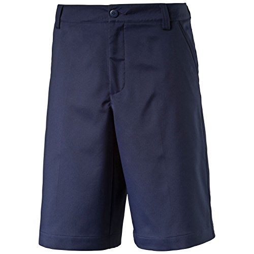 Puma Golf Junior Boys Tech Shorts, X-Small, Peacoat