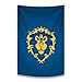 SUIBIAN Banner Flags Blue Cool Game Art Print Posters for College Dorm Room Decor, 39x59 inch Unframed Version