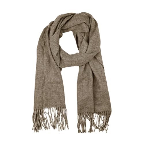 ✔️ DIMENSIONI VERSATILI: Le dimensioni di 185 x 33 cm la rendono versatile e comoda da indossare, ideale per essere portata come sciarpa, foulard, copricapo o scialle elegante.