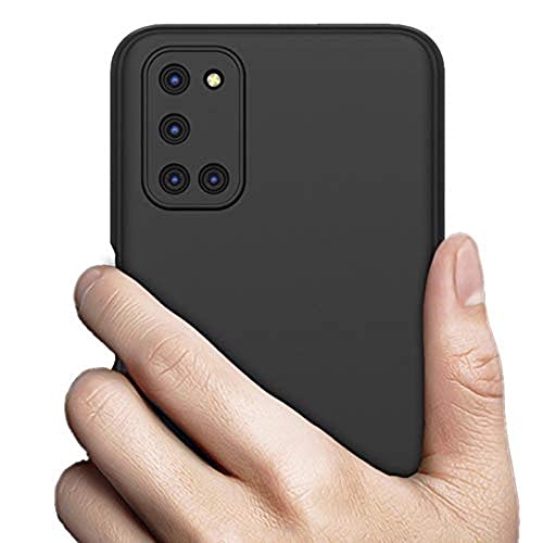 Image of Mobile Back Cover Case for Oppo A72, Cph2061, Cph2069, Padm00, Pdam10 (Silicone Case|CameraProtection|Black SC1510)
