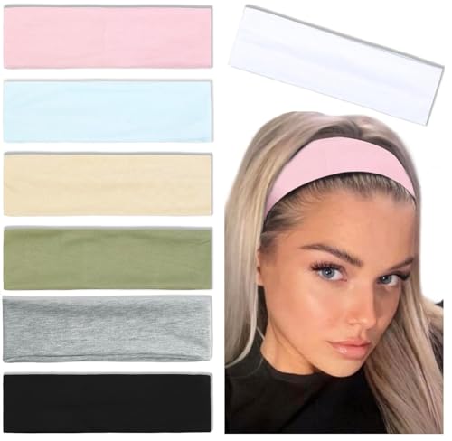TERSE Haarband Damen Dünn Sommer Stirnband Sport Stirnbänder Schweiß Haarbänder Weiches Elastisch Haarreife für Frauen Yoga Workout Fitness Headbands 7 Pack TERSE Haarband Damen Dünn Sommer Stirnband Sport Stirnbänder Schweiß Haarbänder Weiches Elastisch Haarreife für Frauen Yoga Workout Fitness Headbands 7 Pack