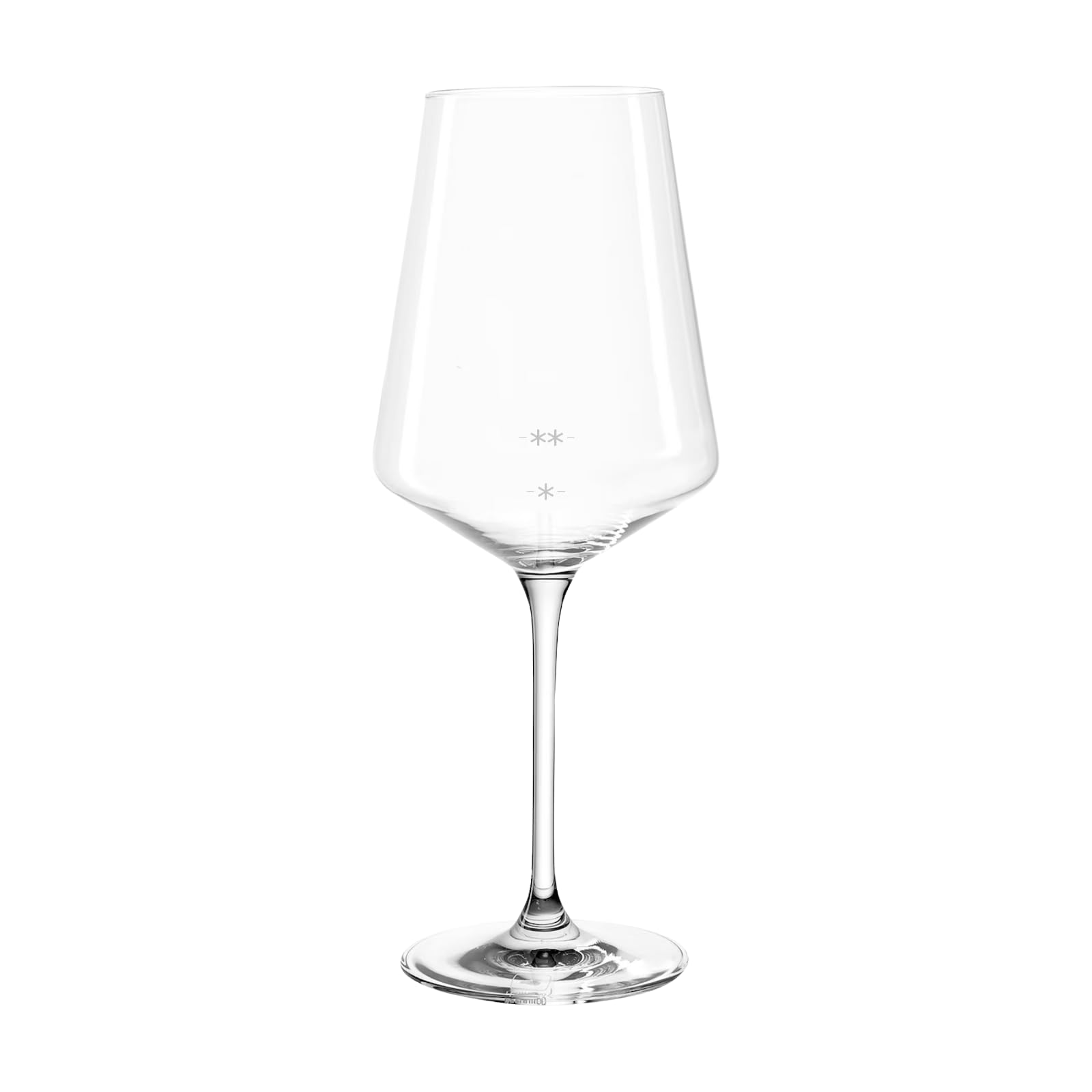 Leonardo Puccini Rotweingläser Gastro-Edition mit Einschenkhilfe 0,1 l / 0,2 l, Profi Gläser für Gastronomie, Hotellerie & Catering, robustes Qualitätsglas im 30er Set
