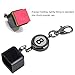 Estink Billiard Chalk Holder, Portable Billiards Snooker Pool Cue Chalk Holder with Belt Clip Retractable Chalk Holder Snooker Practical Tool Pool Table Accessories for Billiard Lovers