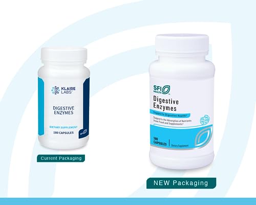 Klaire Labs CP6241 Sfi Health Digestive Enzymes - Gut Health Supplements With Amylase, Protease thumb #1
