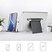 TechMatte Large Adjustable Foldable Aluminum iPad Stand for iPad Pro 12.9, 11, Air, Mini, iPhone 11 Pro Max XS XR, E-Readers