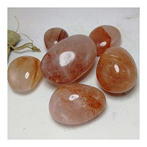 Piedra hematoide roja natural de 100-120g YEAHSO cristal en bruto multiinclusiones decoracion reiki 3