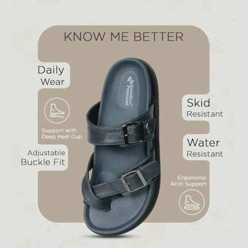 Image of KazarMax Premium ContourX Men's | Anatomical Comfort Sandals | Cushioned Footbed Sandal