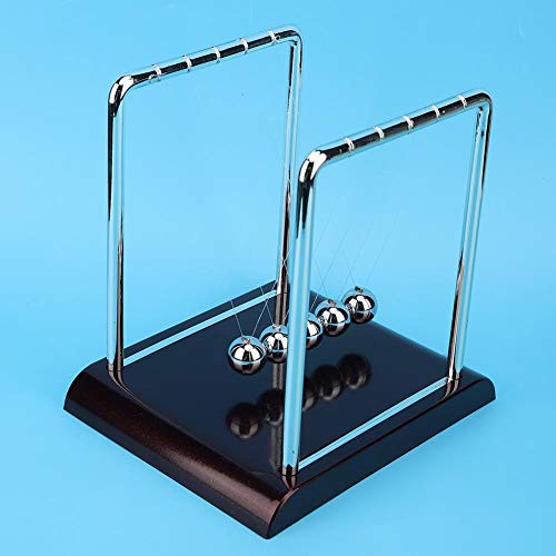 Alremo Huangxing - Newton's Cradle With Scale Dangling Magnetic Balls Funny Pendulum Ball Steel Office Toy Office Desk Decoration For Teachers, Student,(Large Square Pool) #TOP4