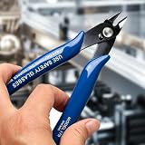 Wire Cutter, 170 Flush Diagonal Cutting Pliers, Precision Side Snips Tool for Craft, DIY Jewelry & 3D Printing
