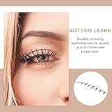 DECORNIJIA 10 Pairs Stem under Eye False Lashes Natural Bottom Eyelashes Strip for Makeup and Fancy Dress - Image 7