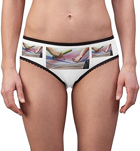 Hands Passing The Baton Panties, Hands Passing The Baton Underwear, Briefs, Cotton Briefs, Funny Underwear, Panties For Women