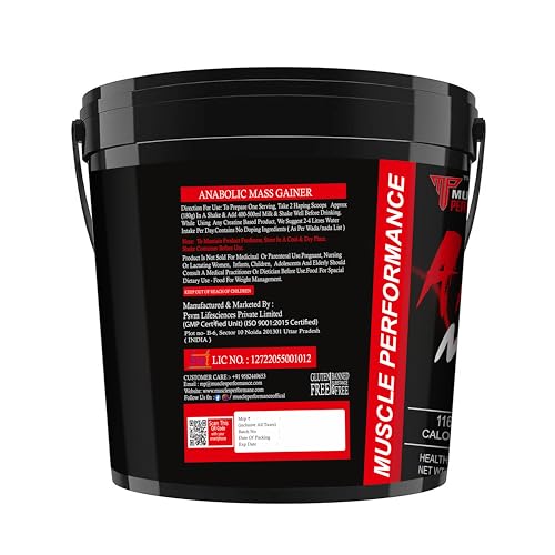 Image of Anabolic Mass Gainer 5kg, Creamy Vanilla