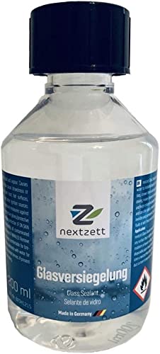 nextzett Glass Sealant Coating - 6.8 oz - 20 Windshield Applications - 6 Months Water Repelling Protection, Clear, (92341215)