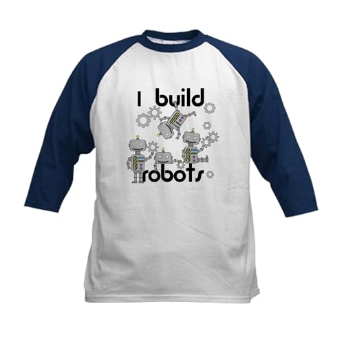 CafePress Kids Baseball Jersey Kids Cotton Baseball Jersey, 3/4 Raglan Sleeve Shirt Navy/White