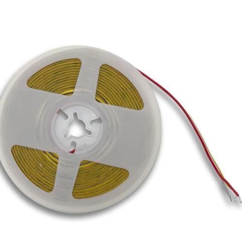 Tira LED COB Doble Blanco 5M 608 LEDs/m 24V Flexible miniatura 5