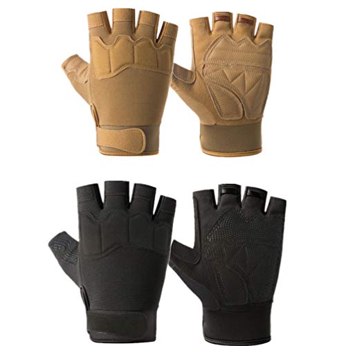 CLISPEED Touchscreen Luvas Militares Luvas Sem Dedos Soldado Luvas Meio Dedo ExÃ©rcito Luvas para Ai