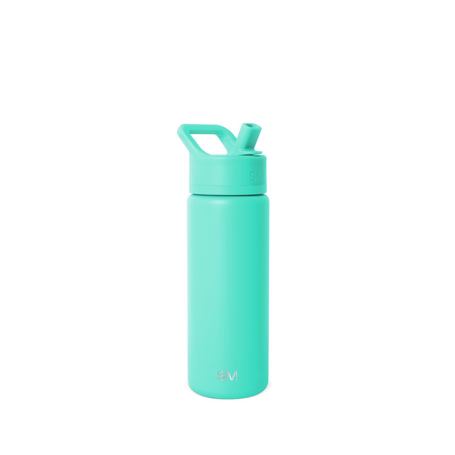 Simple Modern Kids Summit Water Bottle with Straw Lid | Vacuum Insulated Stainless Steel | Leak Proof BPA-Free Cup for School | 18oz, Tropical Wave