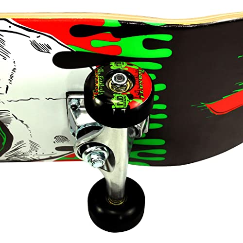 Skate Traxart Profissional Crazy Skull DZ-291