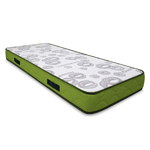 Duérmete Online Duérmete-Colchón Artiflex HR para Cama Articulada (Cara Invierno-Verano diferenciadas) Fabricado en ESPAÑA, Muy Transpirable, 90x190